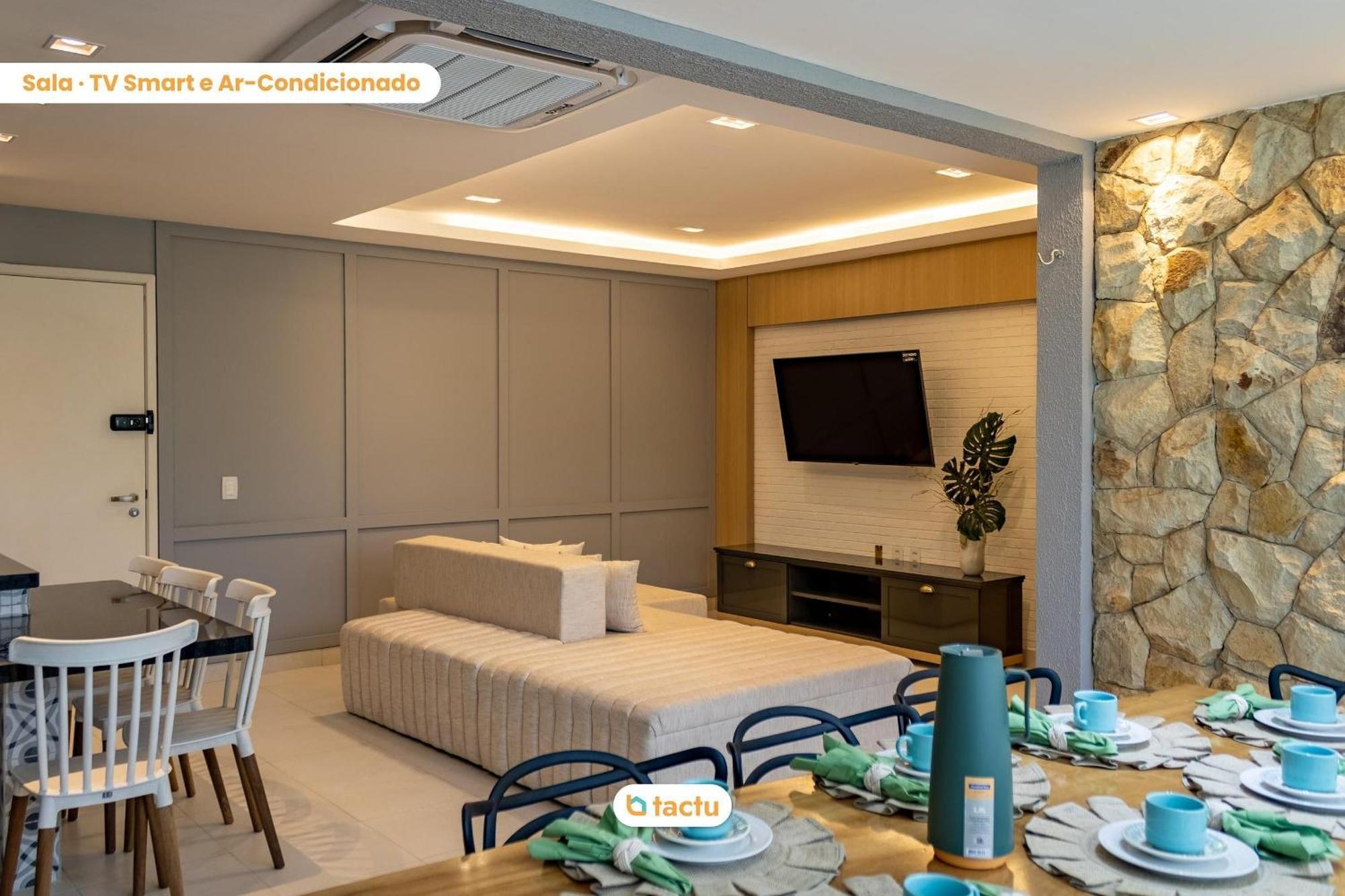 Terreo Enorme Luxuoso No Vg Sun Cumbuco Por Tactuヴィラ エクステリア 写真